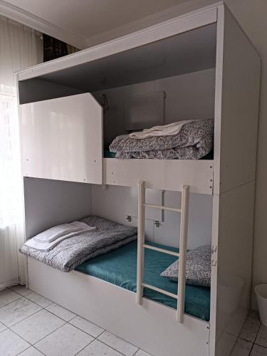 Cama o camas de una habitación en Deeps Hostel Ankara 2