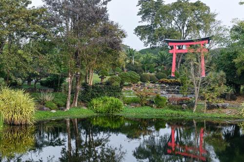 Κήπος έξω από το Suanphung Bonsai Village