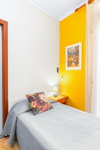 Katil atau katil-katil dalam bilik di Hostal Santa Ana
