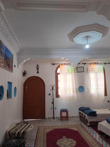 Riad dar Ahlamにあるベッド