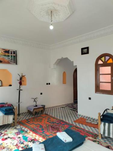 Riad dar Ahlamにあるベッド