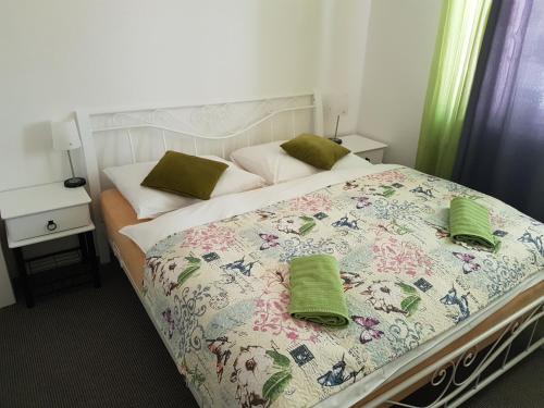 Postel nebo postele na pokoji v ubytování Domček 118