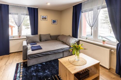 Posezení v ubytování Apartament Sarenka