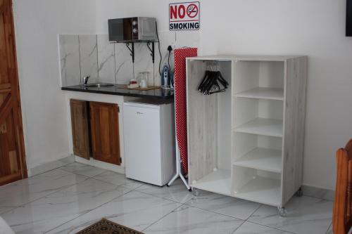 Η κουζίνα ή μικρή κουζίνα στο El Palmar Guesthouse