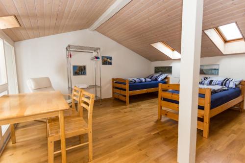 Postel nebo postele na pokoji v ubytování Luxury Apartments Justingerweg Bern