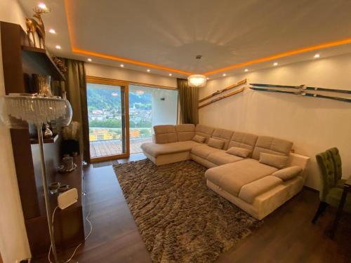 Χώρος καθιστικού στο Sonnenhang Studio&Design Apartments