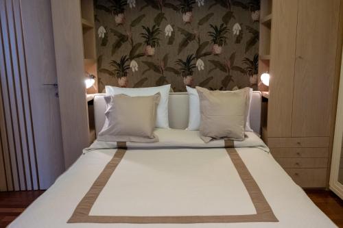 Hotel Estenseにあるベッド