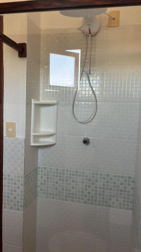 Koupelna v ubytování TAIBA - ONDAS DO MAR RESIDENCE Ap 212