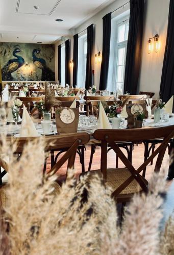 Εστιατόριο ή άλλο μέρος για φαγητό στο Piesteritzer Hof - Hotel Garni