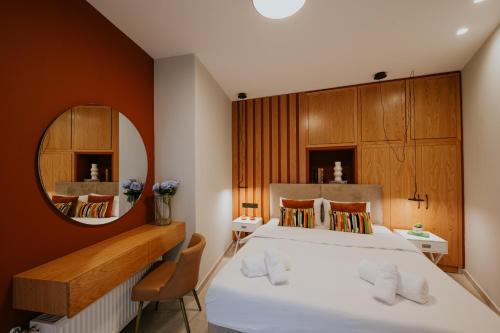 Posteľ alebo postele v izbe v ubytovaní Adastro Apartment 17
