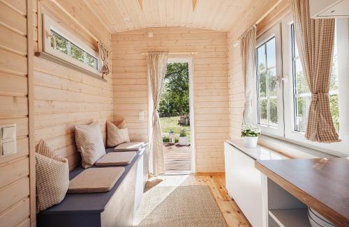 Tinyhouse am Obsthainにあるシーティングエリア