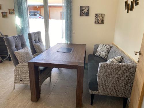 Un lugar para sentarse en Ferienhaus Ute