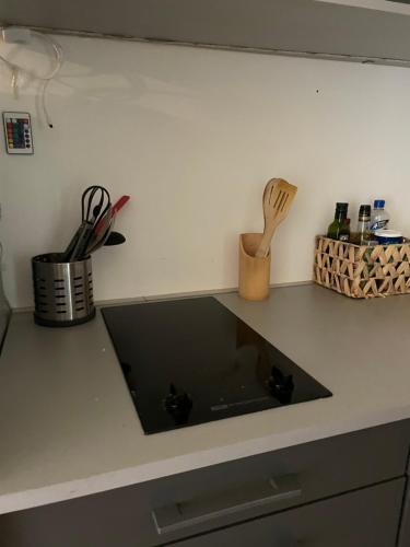 Una cocina o cocineta en L’anthurium