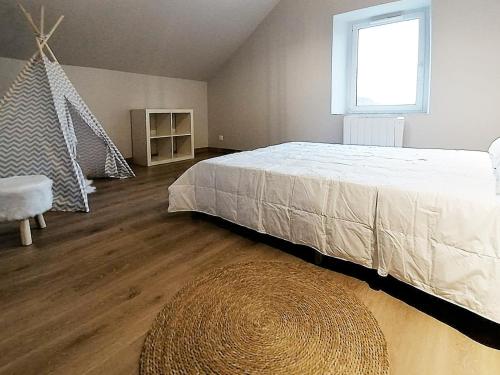 Katil atau katil-katil dalam bilik di Le Nid des fées : 6 personnes