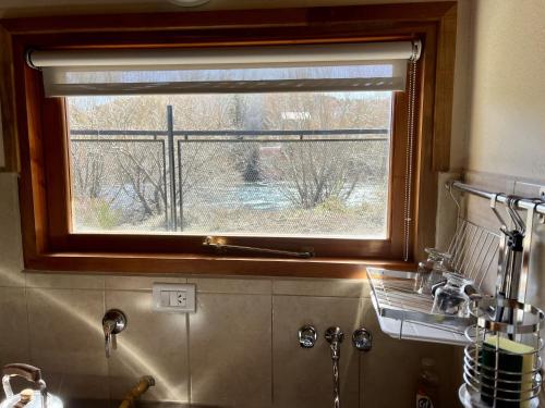 Phòng tắm tại Fly Fishing Cabin, River Coast.