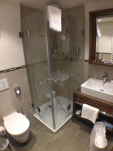 Bagno di Boutique Hotel Herzhof - Garni-Appartements - Adults Only