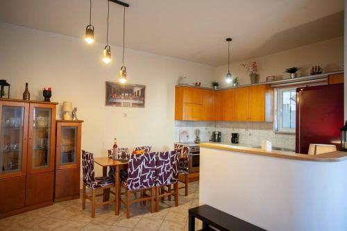 A kitchen or kitchenette at Retro seaside resort