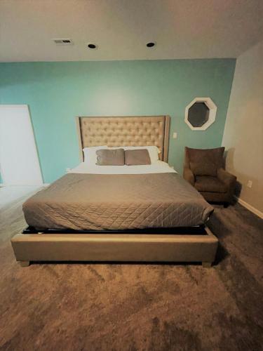 Sand Dollar Motelにあるベッド