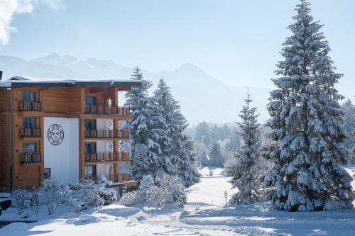 Sonnenalp Resort v zimě
