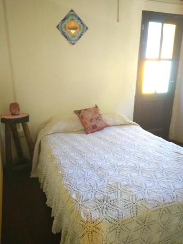 Postel nebo postele na pokoji v ubytování Cabaña Malbec