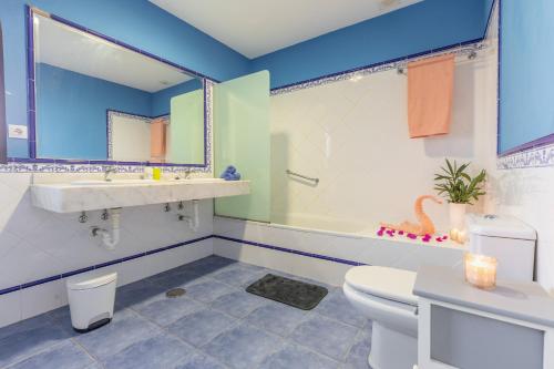 Ванная комната в Casa Garcia