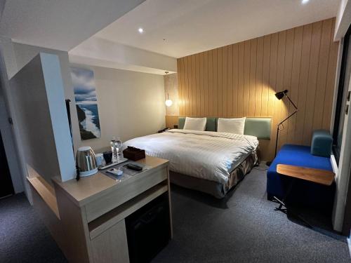E Hotelにあるベッド