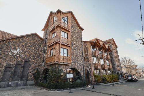 Budova, kde se hotel nachází