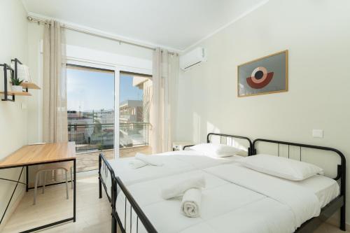 Posteľ alebo postele v izbe v ubytovaní Blanco Apartment by A&D Properties