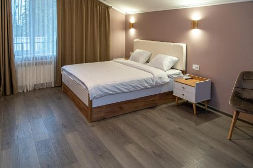 Cama o camas de una habitación en Готель «На Кронштадській»