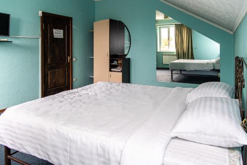 Cama o camas de una habitación en Готель «На Кронштадській»