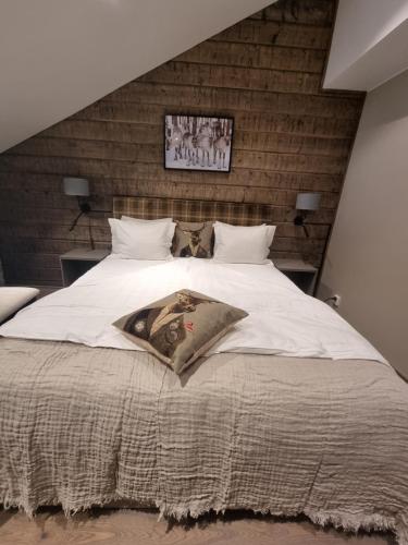 Katil atau katil-katil dalam bilik di Hotel Bügelhof