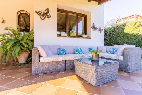 Χώρος καθιστικού στο Chalet El Santiscal