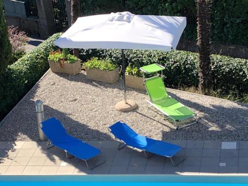 Πισίνα στο ή κοντά στο Residence Belvedere Apartment Volesio