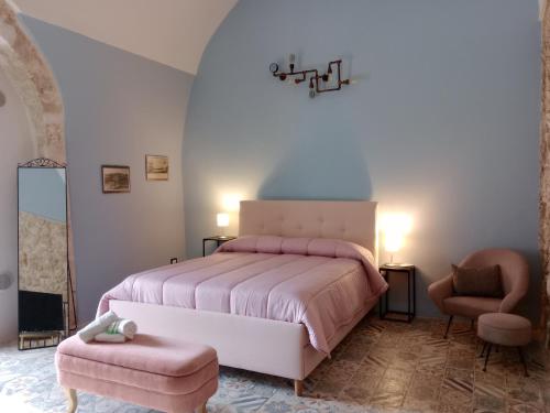Ένα ή περισσότερα κρεβάτια σε δωμάτιο στο Suite Vaniglia
