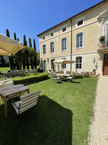 Zahrada ubytování Chateau Talaud