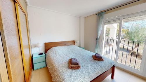 Postel nebo postele na pokoji v ubytování Casa Egeo W - A Murcia Holiday Rentals Property