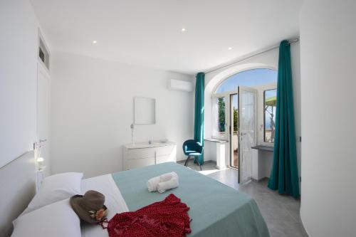 Postel nebo postele na pokoji v ubytování Villa Ecuba