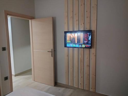 TV a/nebo společenská místnost v ubytování Clessidra