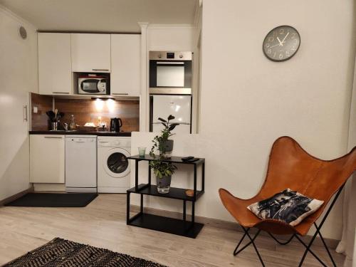Dapur atau dapur kecil di Vacances Cap Esterel Apartment - Agay