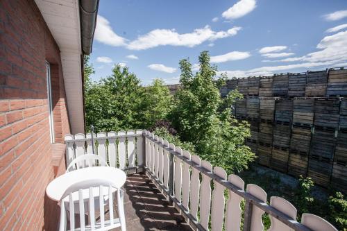 Un balcón o terraza de Apfelhof Wegener Elstar Topaz