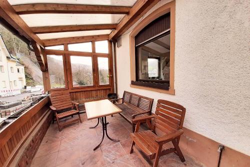 Ruang duduk di Work & Stay Apartments in Hönningen