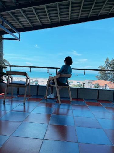 Balkón nebo terasa v ubytování Nhà Nghỉ Ngọc Ánh