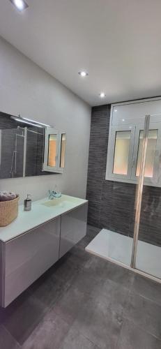 Koupelna v ubytování Casa en Alella, Barcelona
