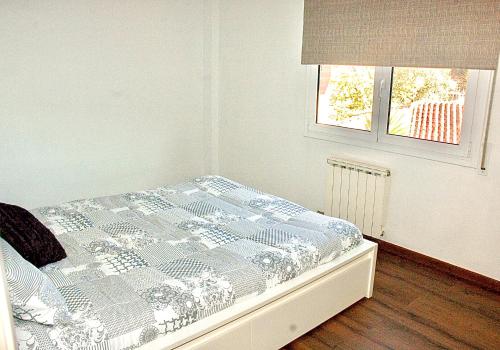 Postel nebo postele na pokoji v ubytování Casa en Alella, Barcelona