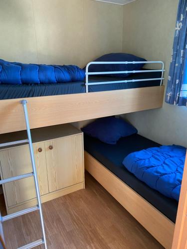 Ένα ή περισσότερα κρεβάτια σε δωμάτιο στο Holiday park Duinhoeve