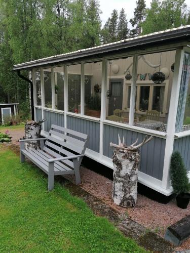 Zahrada ubytování Bispgården Paradis