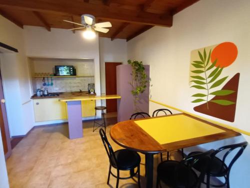 Kuchyň nebo kuchyňský kout v ubytování Vila Sornico