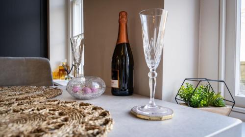 Bebidas en Abbey View studio central Bath