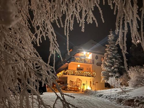 Schwarzwald-Hotel Kraeutle semasa musim sejuk