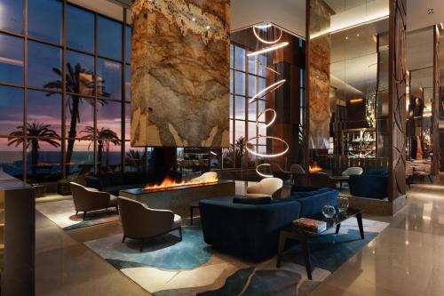 Ein Sitzbereich in der Unterkunft JW Marriott Hotel Lima
